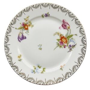 Vintage Rosenthal Selb Bavaria China  Plate Floral Gold 6” Replacement